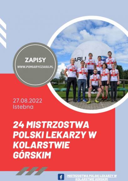  XXIV  Mistrzostwa Polski Lekarzy w Kolarstwie Górskim 5. Puchar Subaru MTB